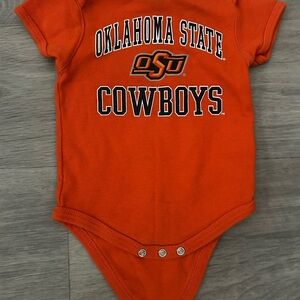 Oklahoma State Cowboys 12M Onesie